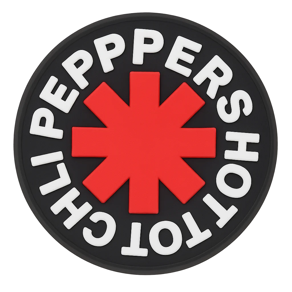 Red Hot Chili Peppers Logo For Jibbitz-Crocs Charms