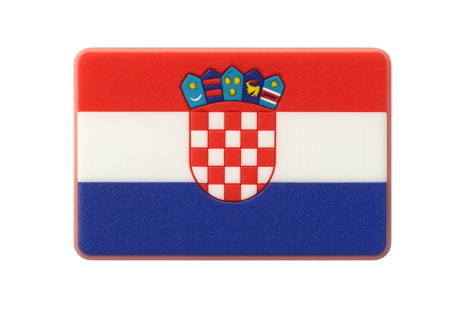 croatia flag croc charm jibbitz shoe accessory