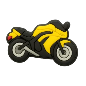 Yellow Sport Motorcycle