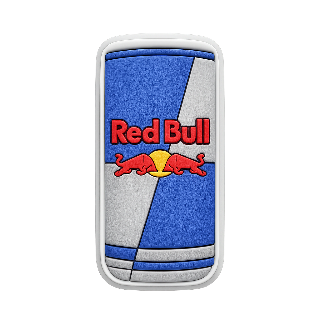 Crocs Charms Red Bull Can Jibbitz croc charm jibbitz shoe accessory