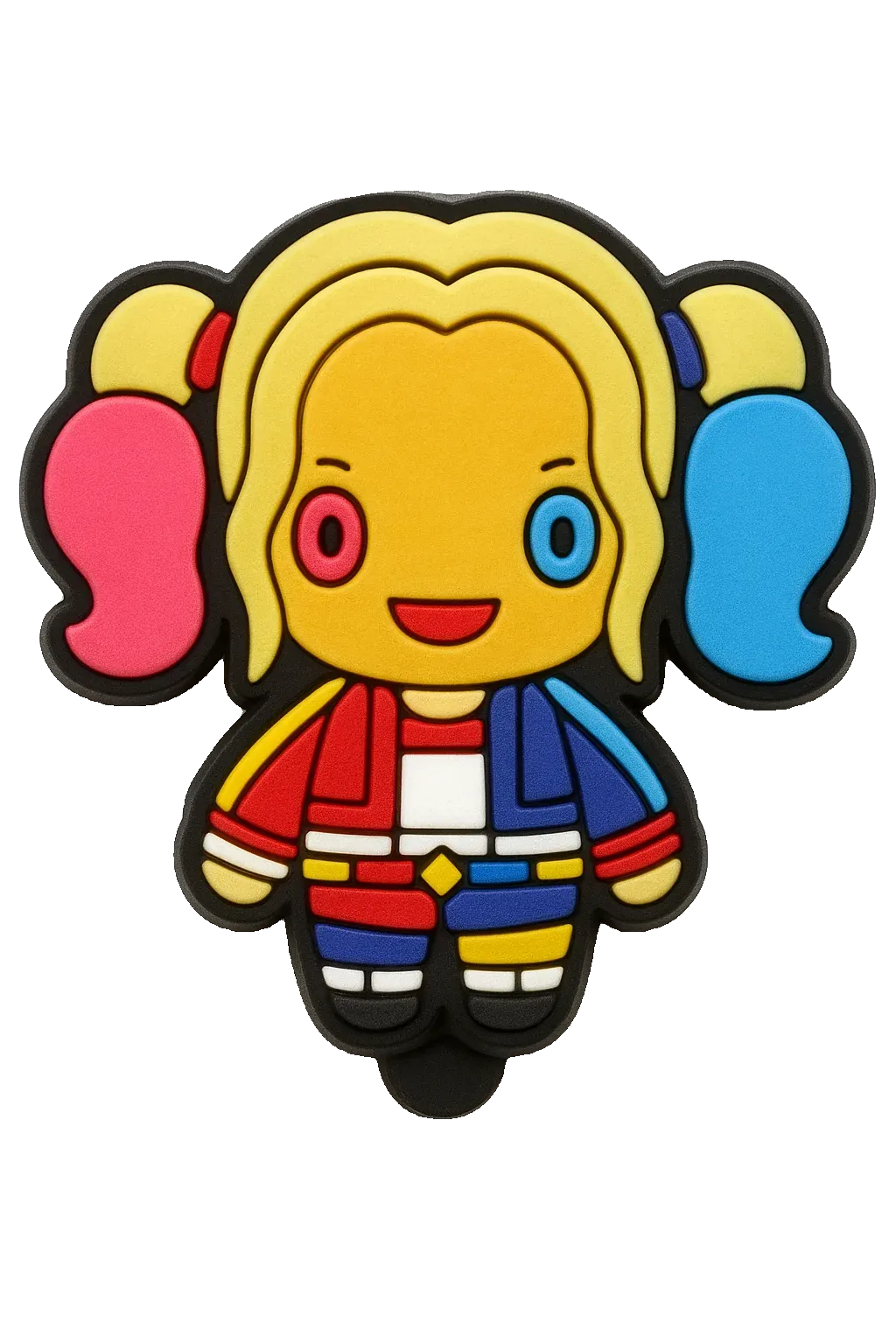 Crocs Charms Harley Quinn Style Charm Jibbitz croc charm jibbitz shoe accessory