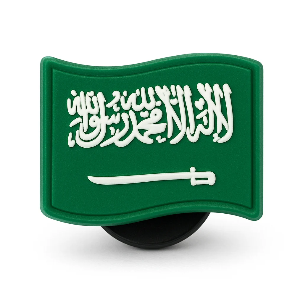 Saudi Arabia croc charm jibbitz shoe accessory