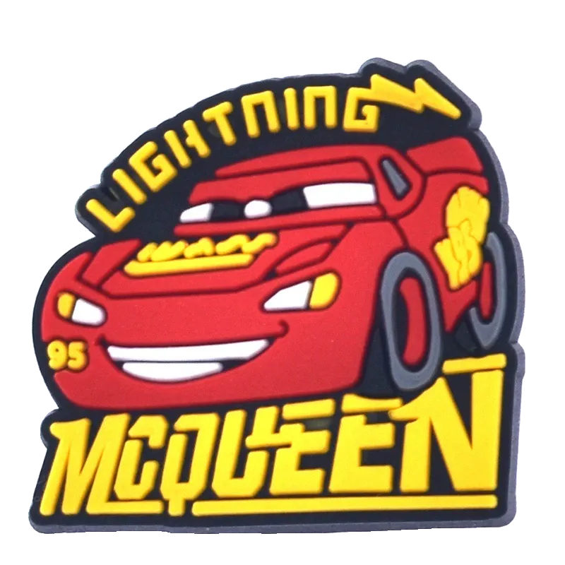 Crocs Charms Lightning Mcqueen Charm Jibbitz croc charm jibbitz shoe accessory