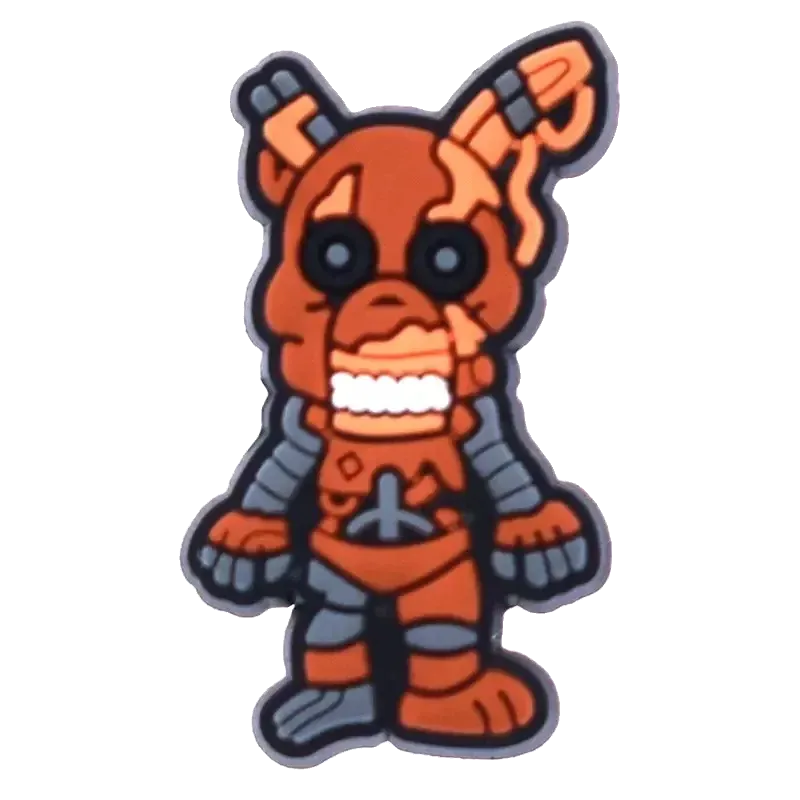 Crocs Charms Fnaf Animatronic Charm Jibbitz croc charm jibbitz shoe accessory