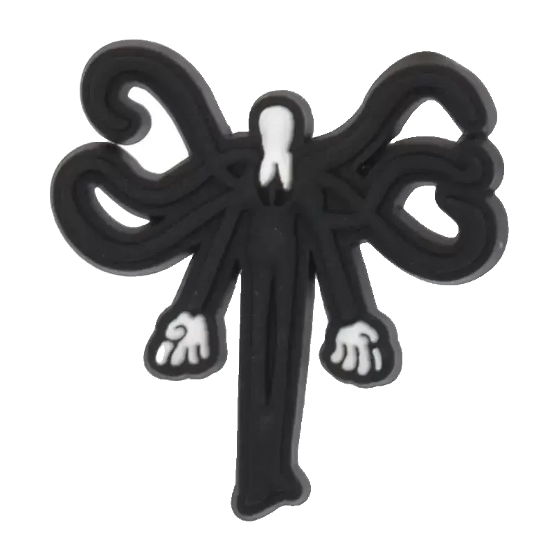 Crocs Charms Slenderman Horror Charm Jibbitz croc charm jibbitz shoe accessory