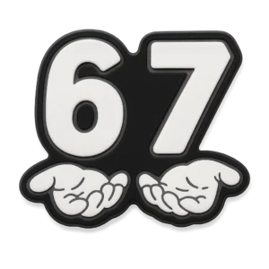 Number 67 Sports Jersey Jibbitz-Charms For Crocs