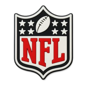 NFL Shield Football Jibbitz-Charms For Crocs