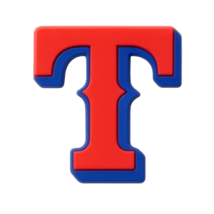 Texas Rangers Baseball Jibbitz-Charms For Crocs