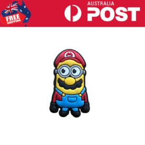 Mario Minion Character For Jibbitz-Crocs Charms